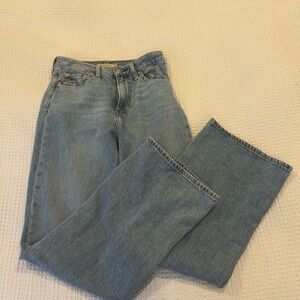 Levi’s Ribcage Wide Leg Jeans Light Wash